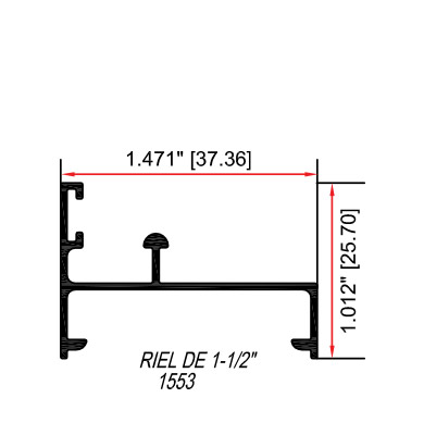 Riel de 1-1/2 1553